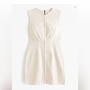 Abercrombie & Fitch Cream Mini Dress